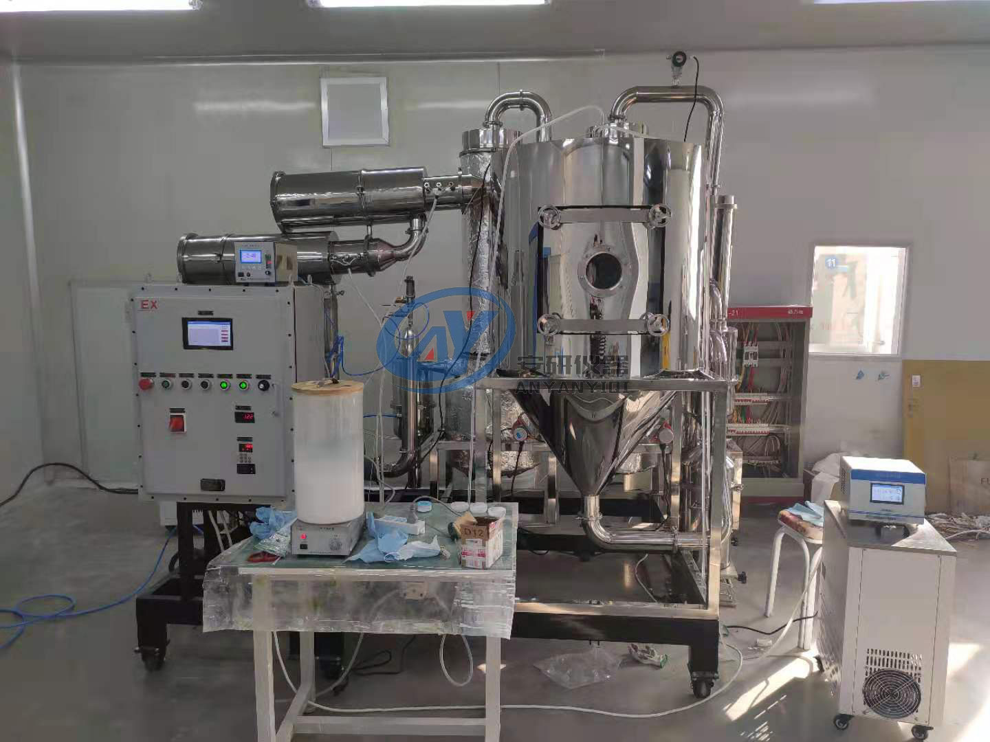研究所2L有机溶剂喷雾干燥机