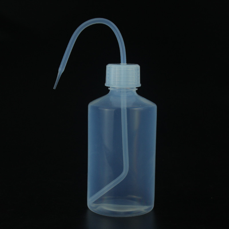 进口氟树脂PFA聚四氟乙烯耐酸碱洗瓶特氟龙塑料洗瓶