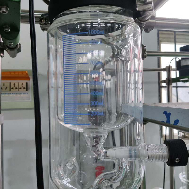 分子蒸馏设备定制厂家全夹套保温分子蒸馏设备