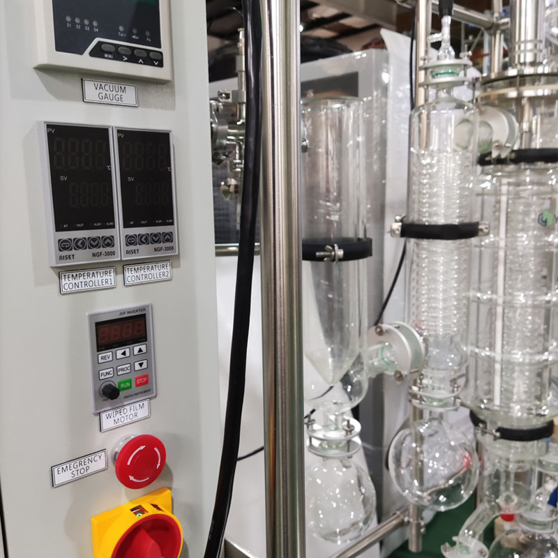 鱼油分子蒸馏设备定制 短程DHA提取鱼油分子蒸馏仪防爆