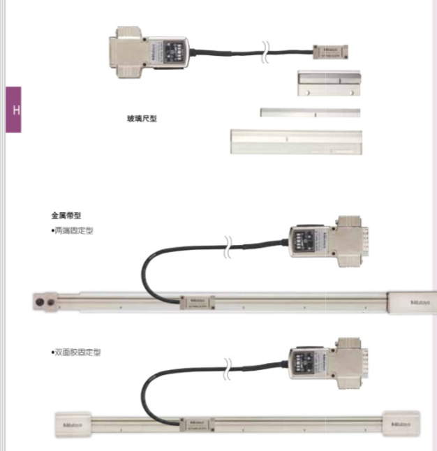 三丰增量系统敞开式光栅尺ST46-EZA系列(超小形型)