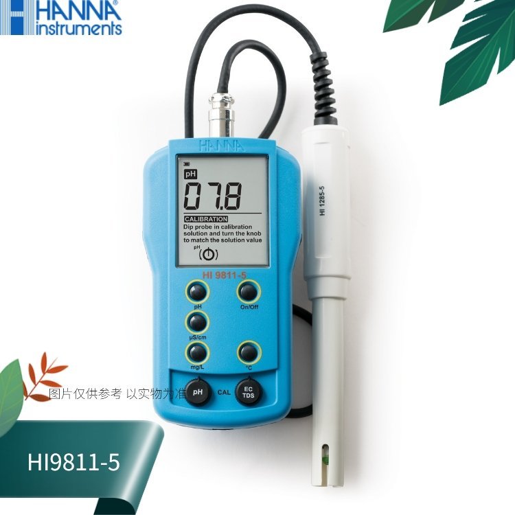 HI9811-5哈纳HANNA酸度pH/EC/TDS测定仪
