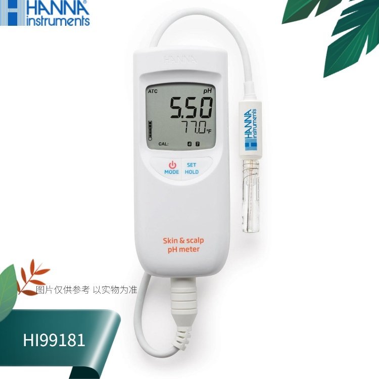 HI99181意大利汉钠HANNA便携式皮肤酸度PH计