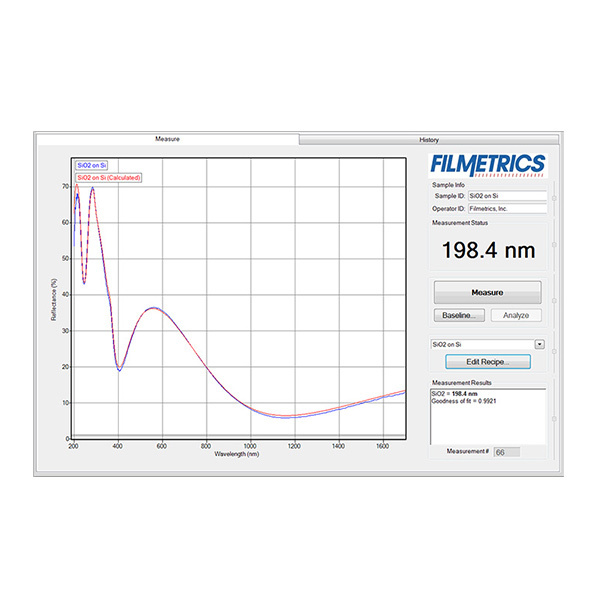 Filmetrics F3-sX 光学膜厚测量仪