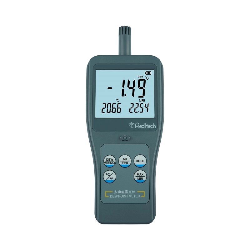 青岛瑞迪REALLTECH多功能露点温度仪环境PPM温湿度测量仪RTM2610