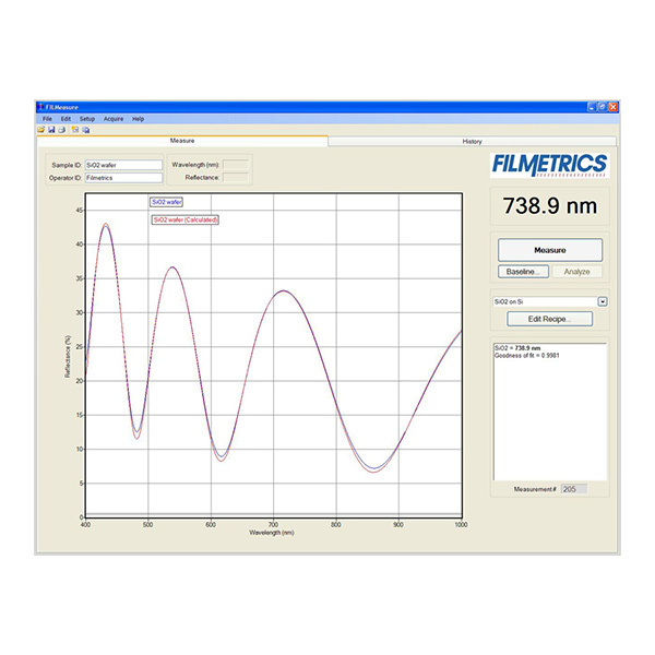 Filmetrics F20 光学膜厚测量仪	