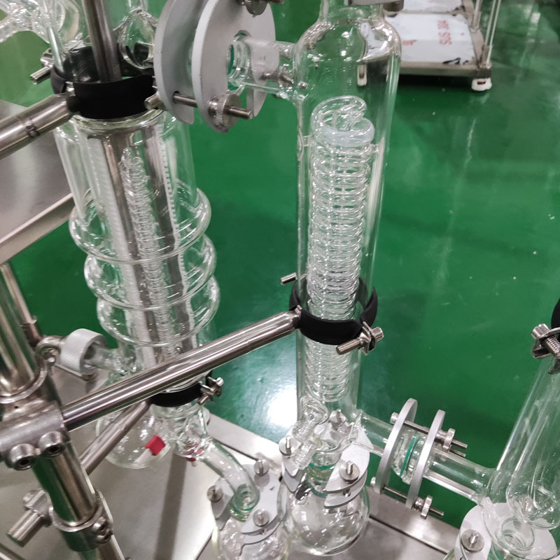 实验蒸馏仪生产商 玻璃短程分子提纯实验蒸馏仪可定制