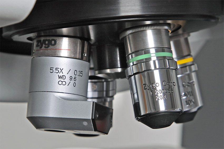 Zygo光学组件显微镜