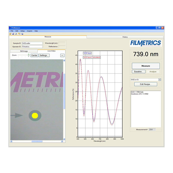 Filmetrics F20 光学膜厚测量仪	