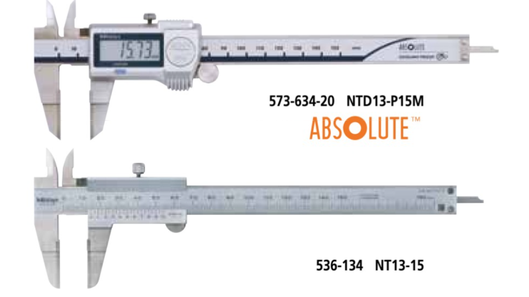 三丰薄片卡尺573,536系列NTD13·NT13