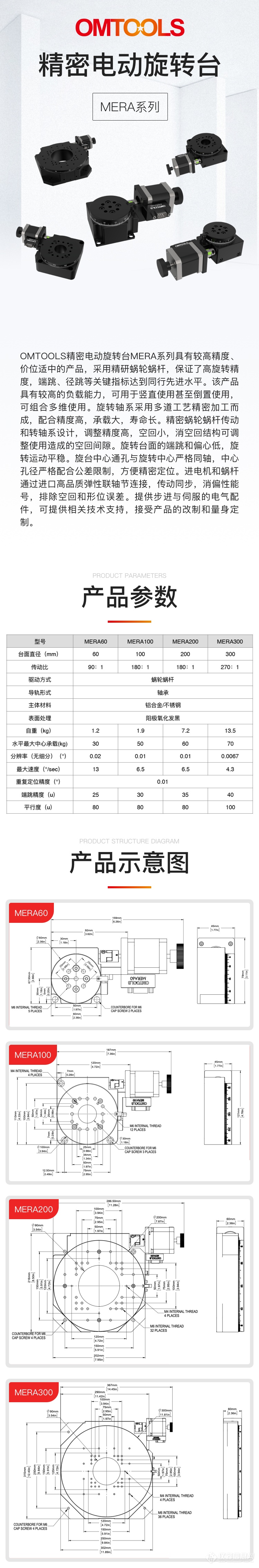 精密电动旋转台MERA系列.png