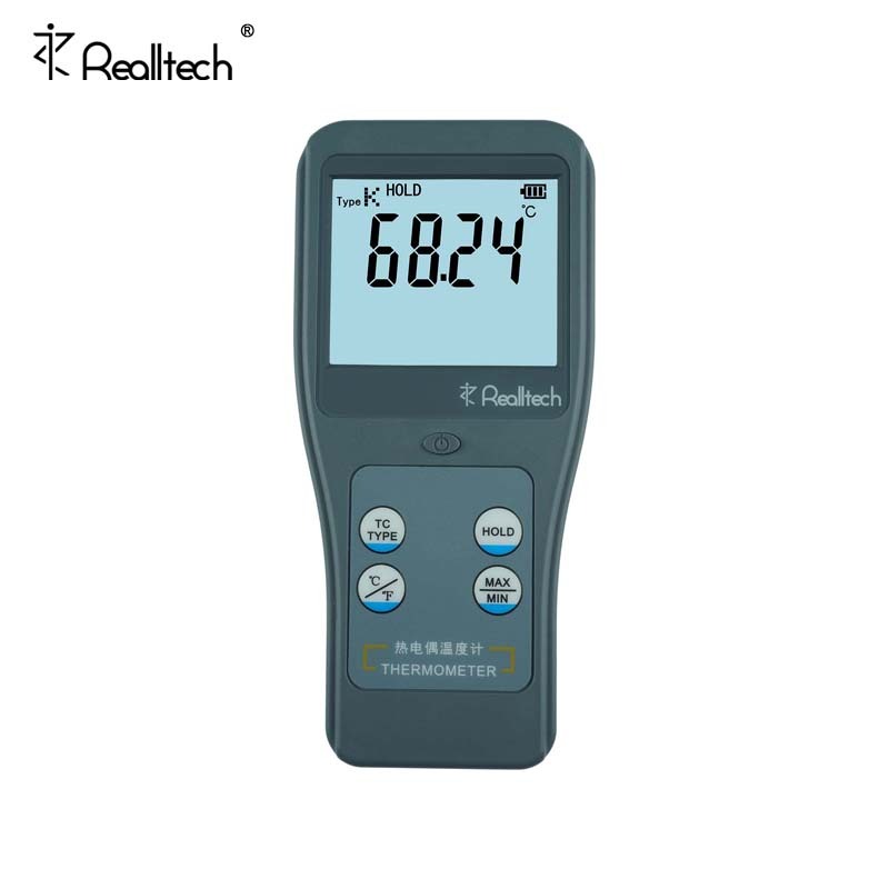 青岛瑞迪REALLTECH高精度热电偶温度表 接触型温度检测仪RTM-1101