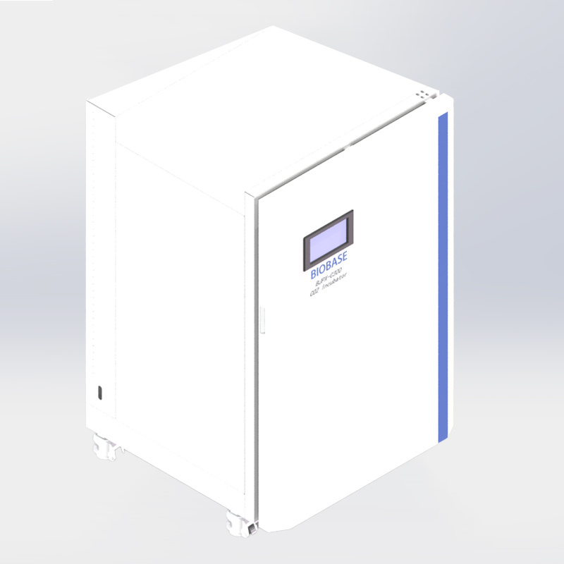 博科医用二氧化碳培养箱气套式触摸屏 温控Rt+5--60℃