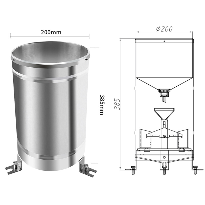 仪谷翻斗式雨量传感器雨量筒不锈钢降水雨量监测器