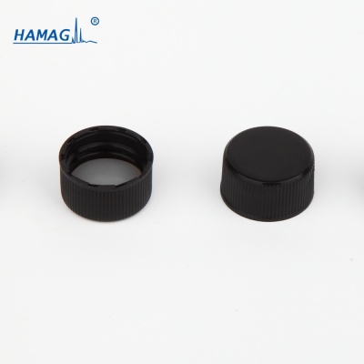 哈迈15-425螺纹样品瓶黑色实心盖PTFE/硅胶垫