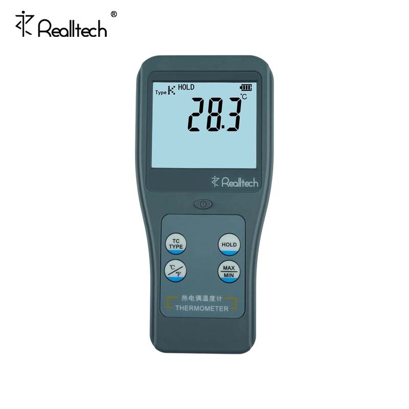 瑞迪仪器REALLTECH便携式热电偶温度计 数字温度表RTM1001