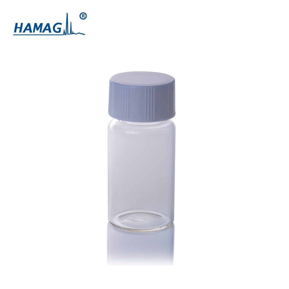 哈迈 24-400 20ml透明螺纹样品瓶27.5*57PP盒隔断包装