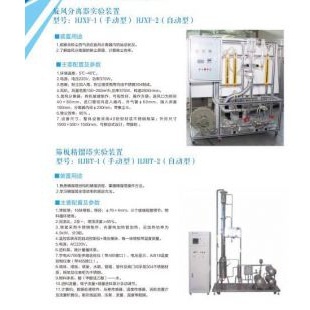 HJBT-1/HJBT-2筛板精馏塔实验装置