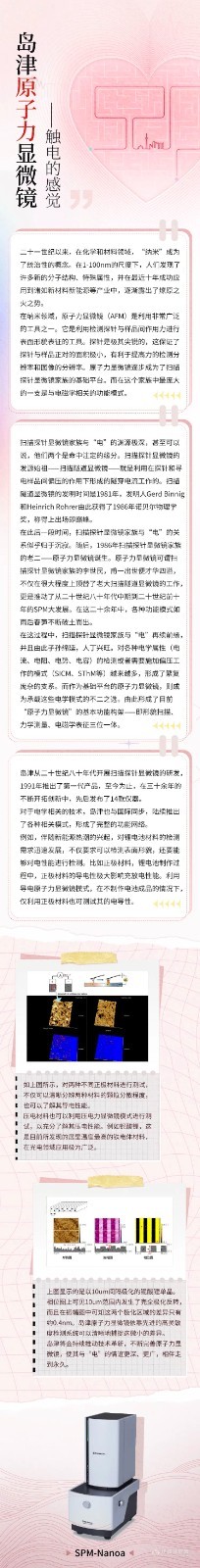 岛津原子力显微镜——触电的感觉