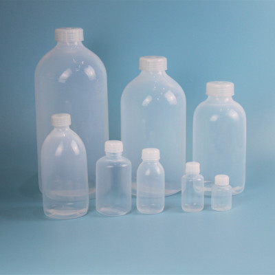 FEP试剂瓶透明耐腐蚀大容量特氟龙塑料