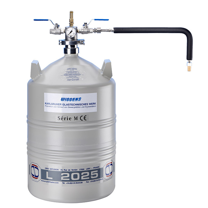 WIGGENS ALU-CD –DMT 12液氮储存运输罐