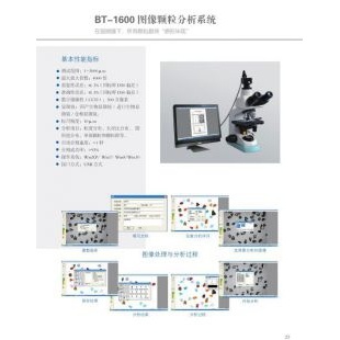 北京辙辕BT-1600图像颗粒分析系统 