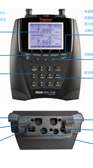 赛默飞Thermo&nbsp;Orion 双通道D10P-20 钙离子测量仪