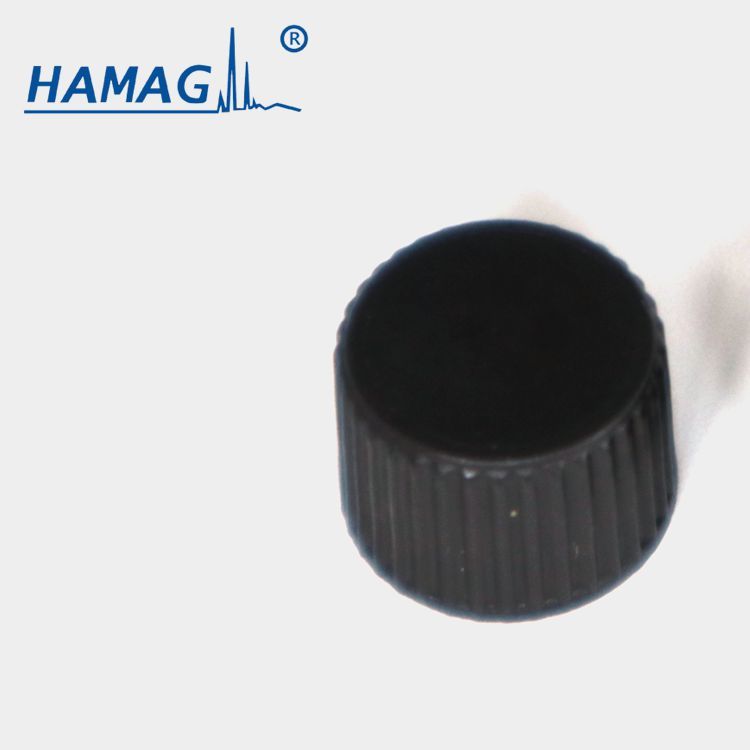 哈迈 8-425进样瓶附件预组装黑色实心盖；白色PTFE/红色硅胶垫 8MM