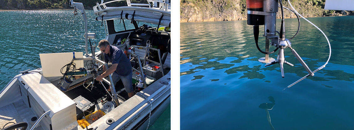 OXY Flux 进行原位氧气测量 测量鲑鱼养殖的底栖影响