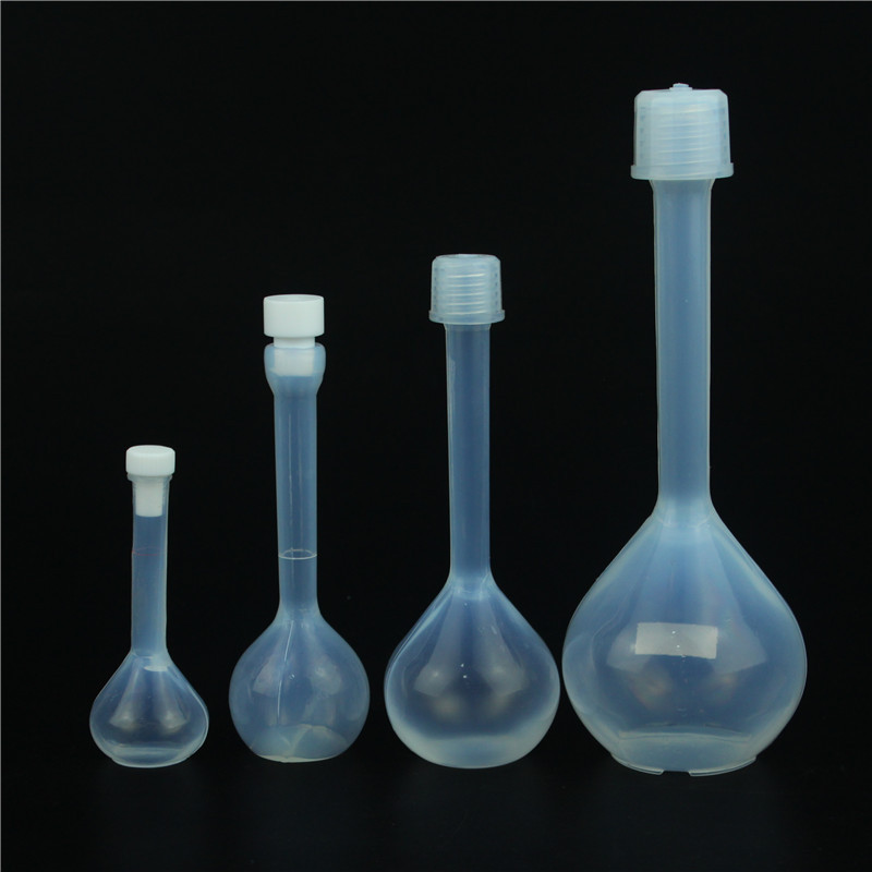 PFA容量瓶密封A级定容带证书耐酸碱进口特氟龙塑料