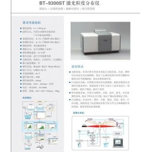 北京辙辕BT-9300ST激光粒度分布仪 