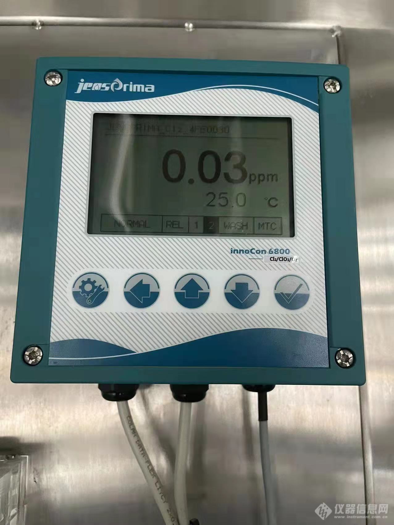 InnoCon 6800CL在线余氯分析仪在某制药厂的应用