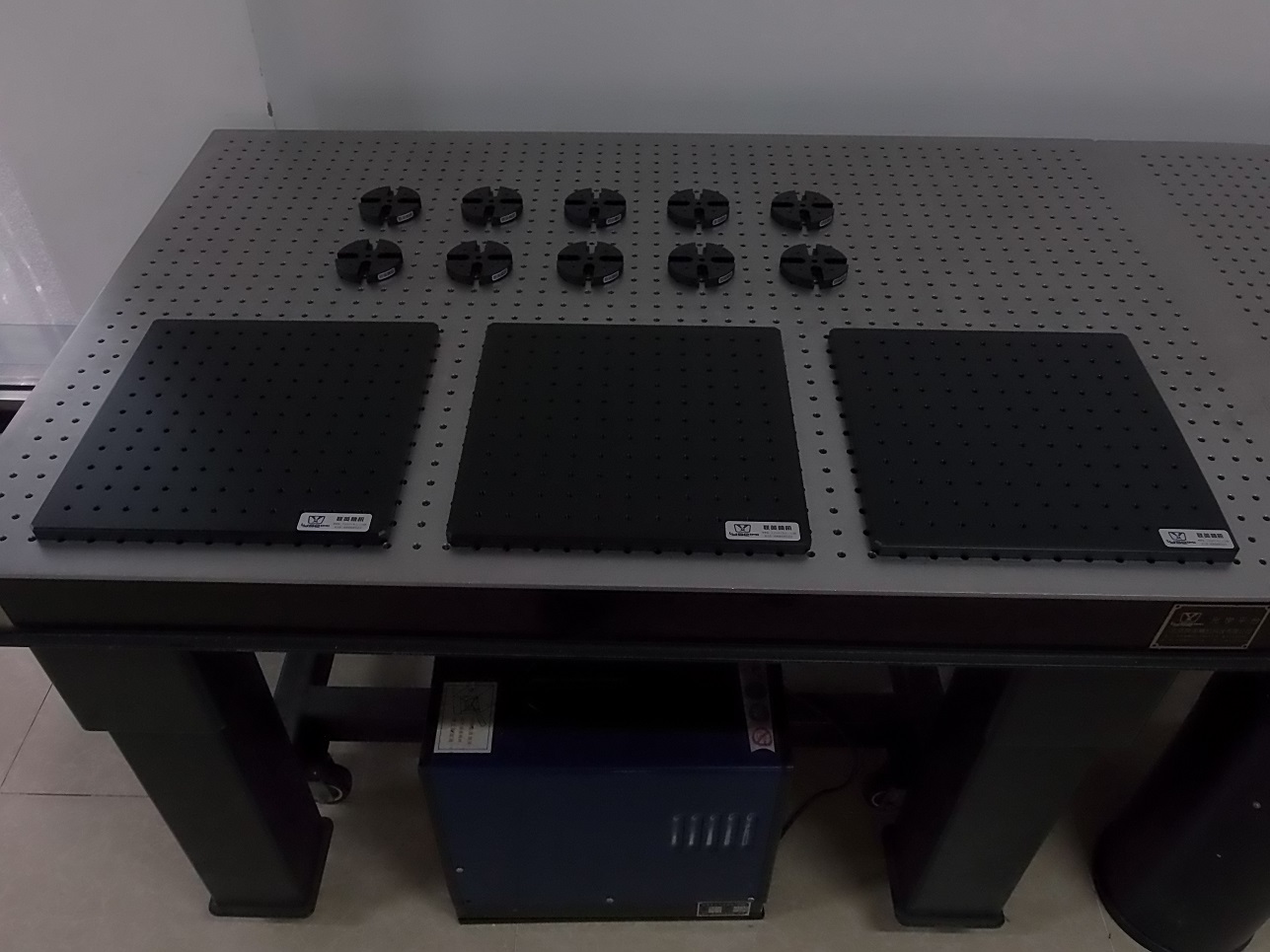 精密型自水平气垫隔振光学平台面包板实验工作平台