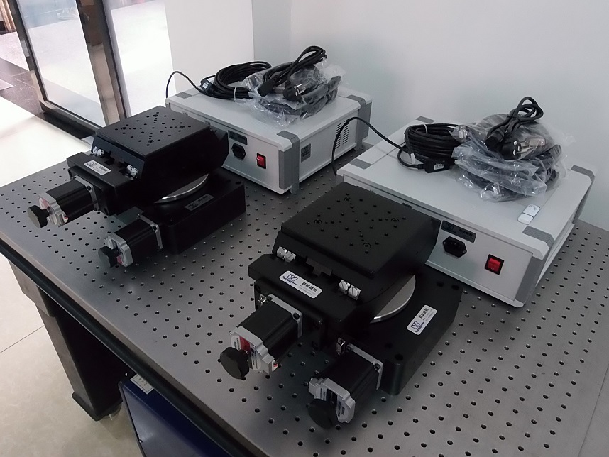 精密型电动多维组合台位移调整光学测量滑台