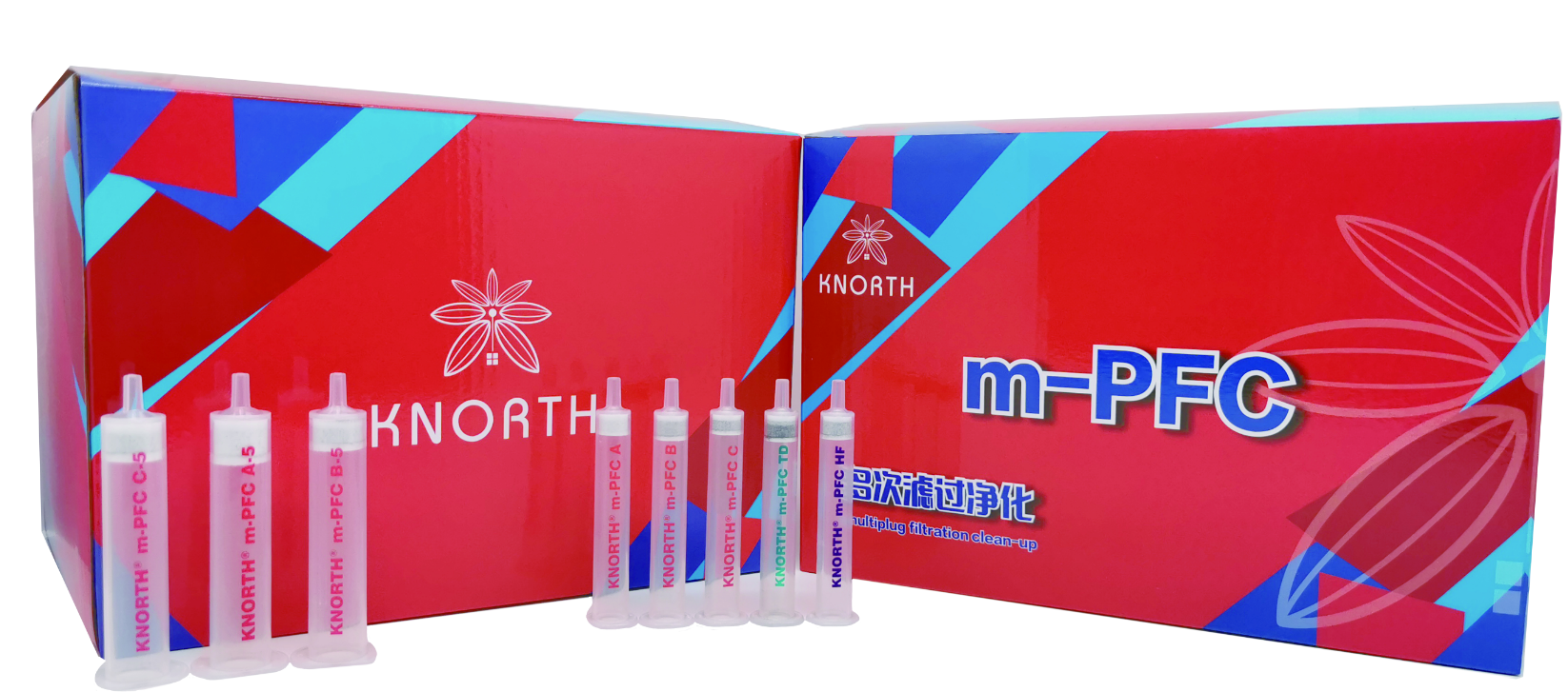 科德诺思 农药残留 KNORTH m-PFC  B-5 (浅色基质)大体积 快速滤过型净化柱