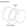 L1270766 珀金埃尔默Demountable Cell Window - ZnSe, 2 mm, Qty. 2