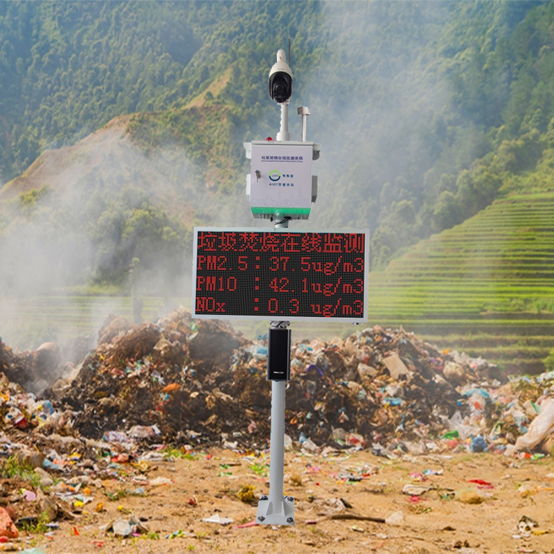 垃圾焚烧污染环节过程数据监测系统