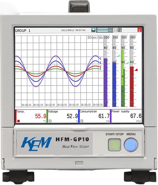 多通道热流计/热流仪 HFM-GP10