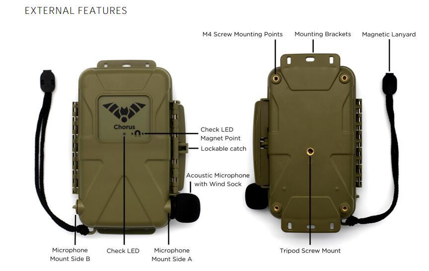 野外动物声音记录仪Chorus