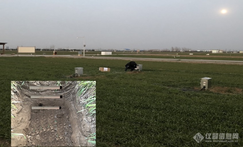 ​SoilScope生态观测控制实验系统在都江堰灌区灌溉试验站安装完成