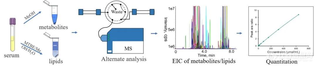 许国旺研究员课题组建立一种高覆盖的代谢组和脂质组的定量分析方法