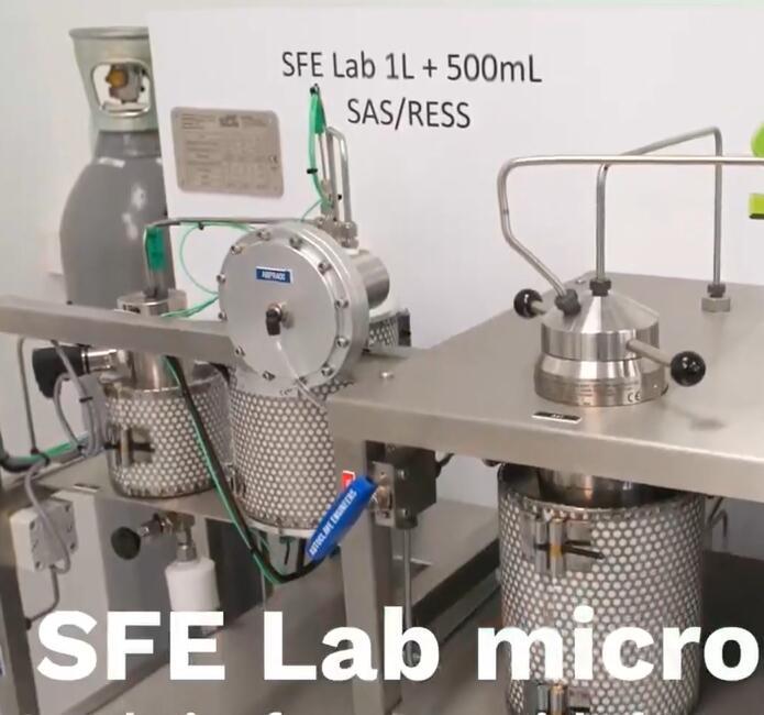 SFE LAB超临界反溶剂(SAS)纳米颗粒制备系统 SAS/RESS