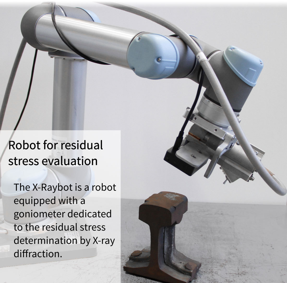 MRX X-RAYBOT便携式 X 射线应力分析机器人