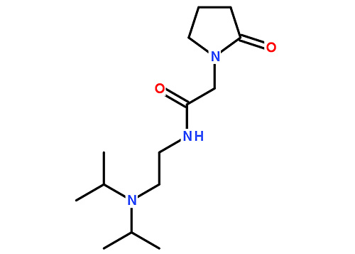 N-（2-（双异丙基氨基）乙基）-2-氧代-1-吡咯烷乙酰胺