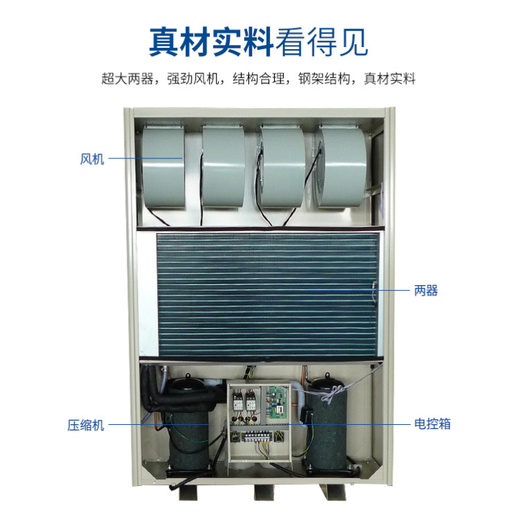 正岛大型厂房除湿机ZD-8480C杭州正岛电器设备有限公司