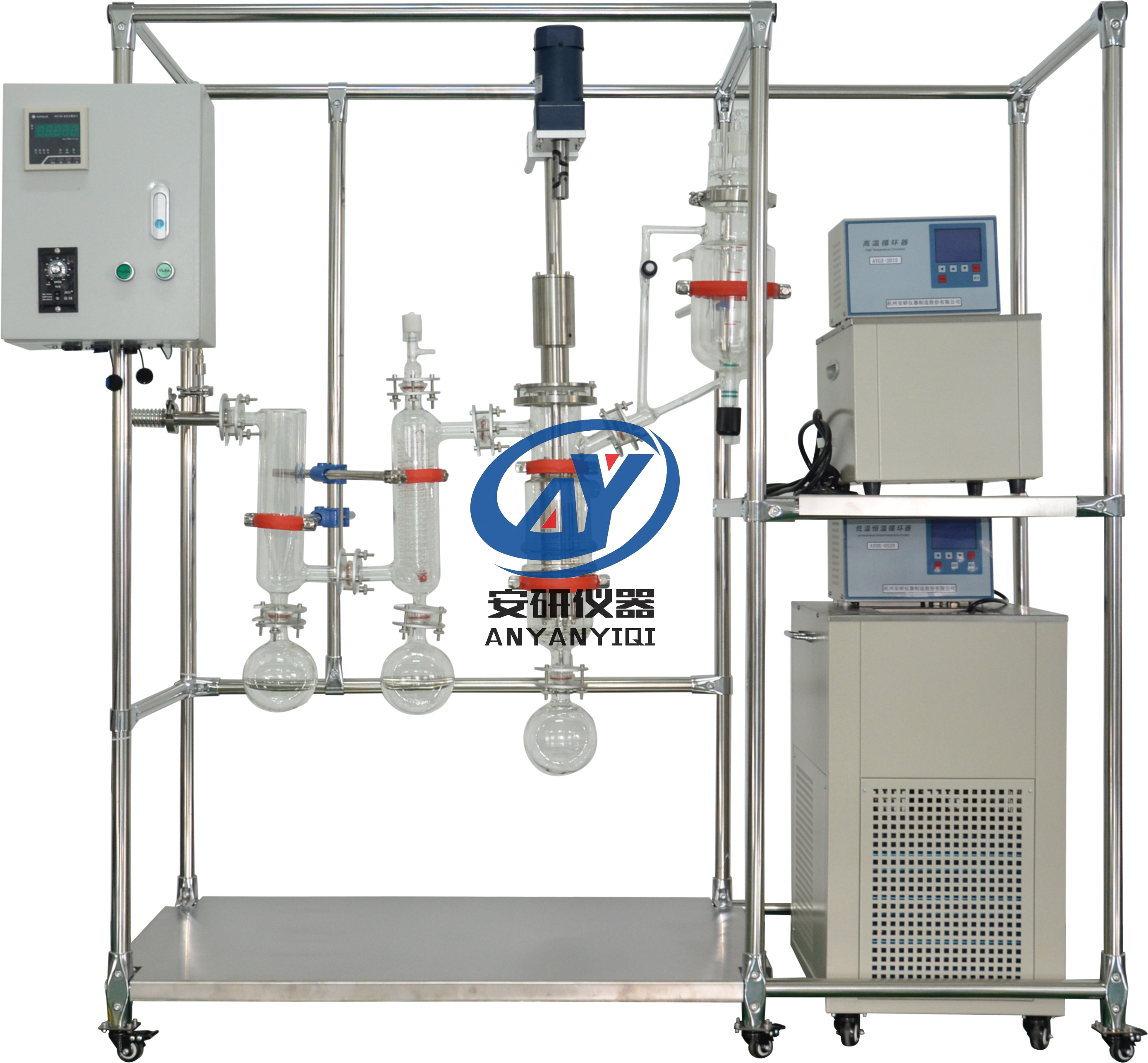 短程分子蒸馏仪AY-SP5L磁力搅拌功能