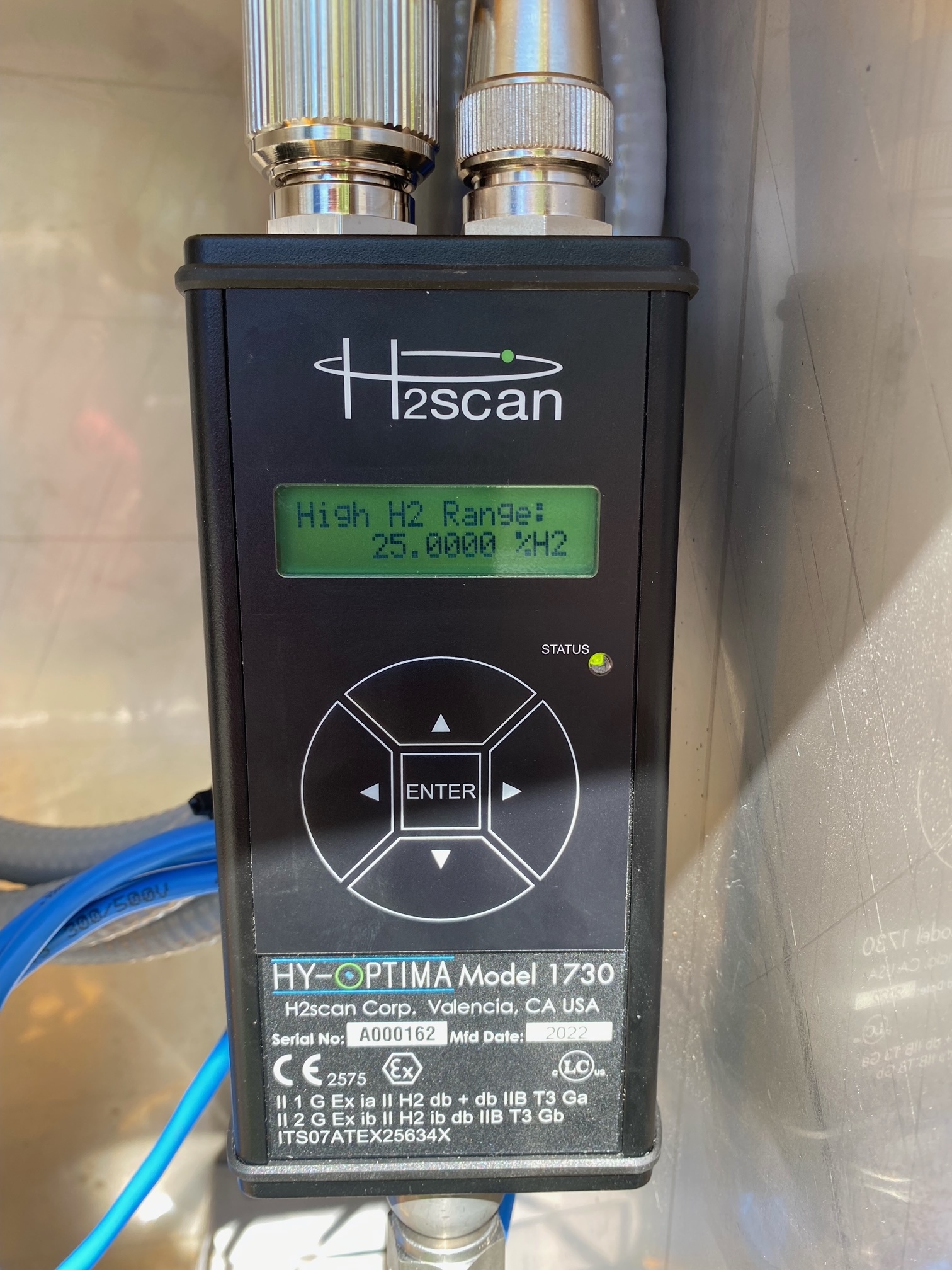 HY-OPTIMA&trade; 1700 系列本质安全在线氢气过程分析仪