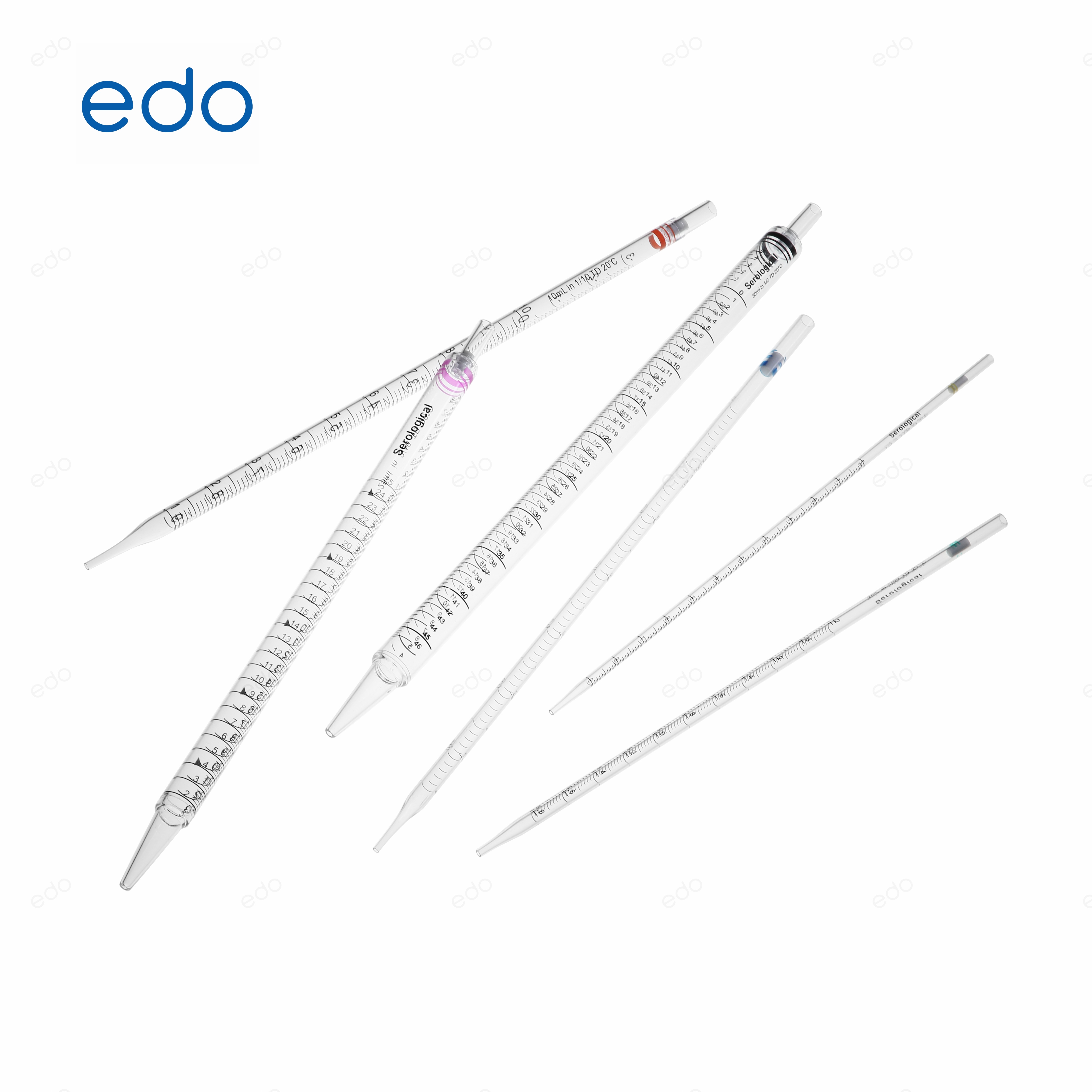 edo  1354001  移液管1ml，一次成型 1ml移液管 PS材质 双向读取 适配大容量移液器