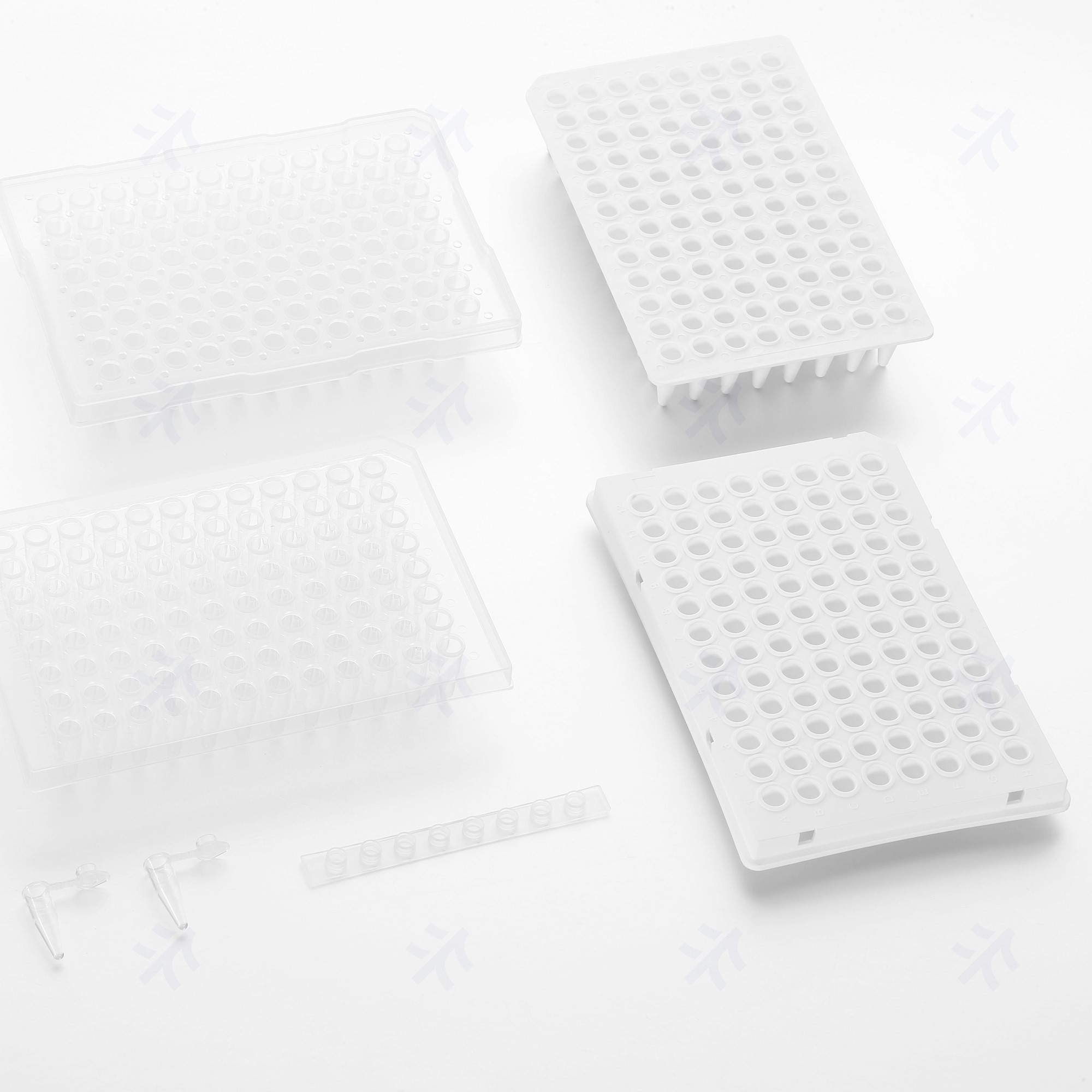 virya 3320101	0.1ml 96孔PCR板-无裙边，透明 150ul96孔板 PCR检测