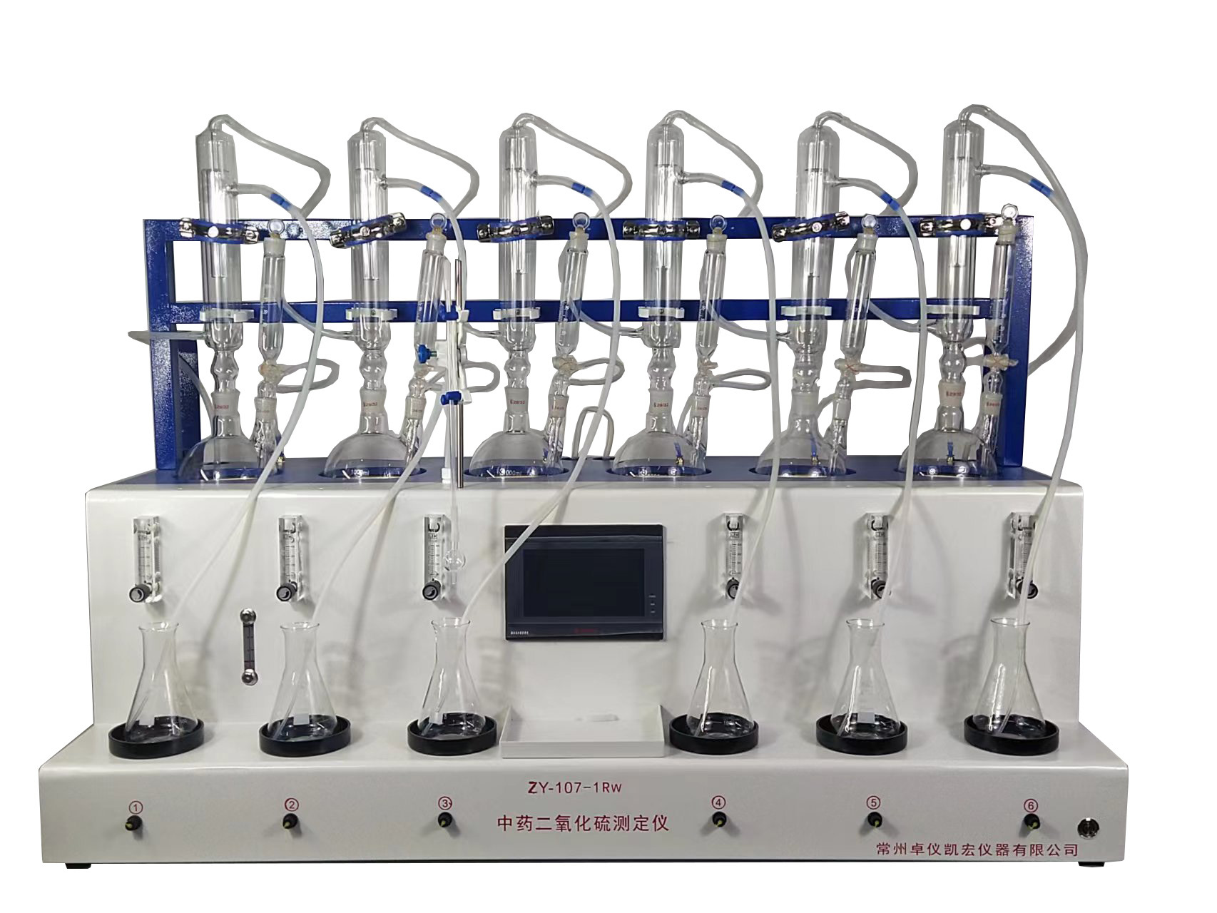 卓仪凯宏ZY-107-1RW 自动加酸中药材二氧化硫检测仪